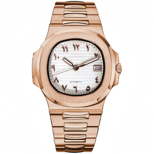 NAUTIKO︱ARABIC ROSE GOLD - WHITE