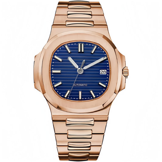 NAUTIKO︱ROSE GOLD ROYAL BLUE