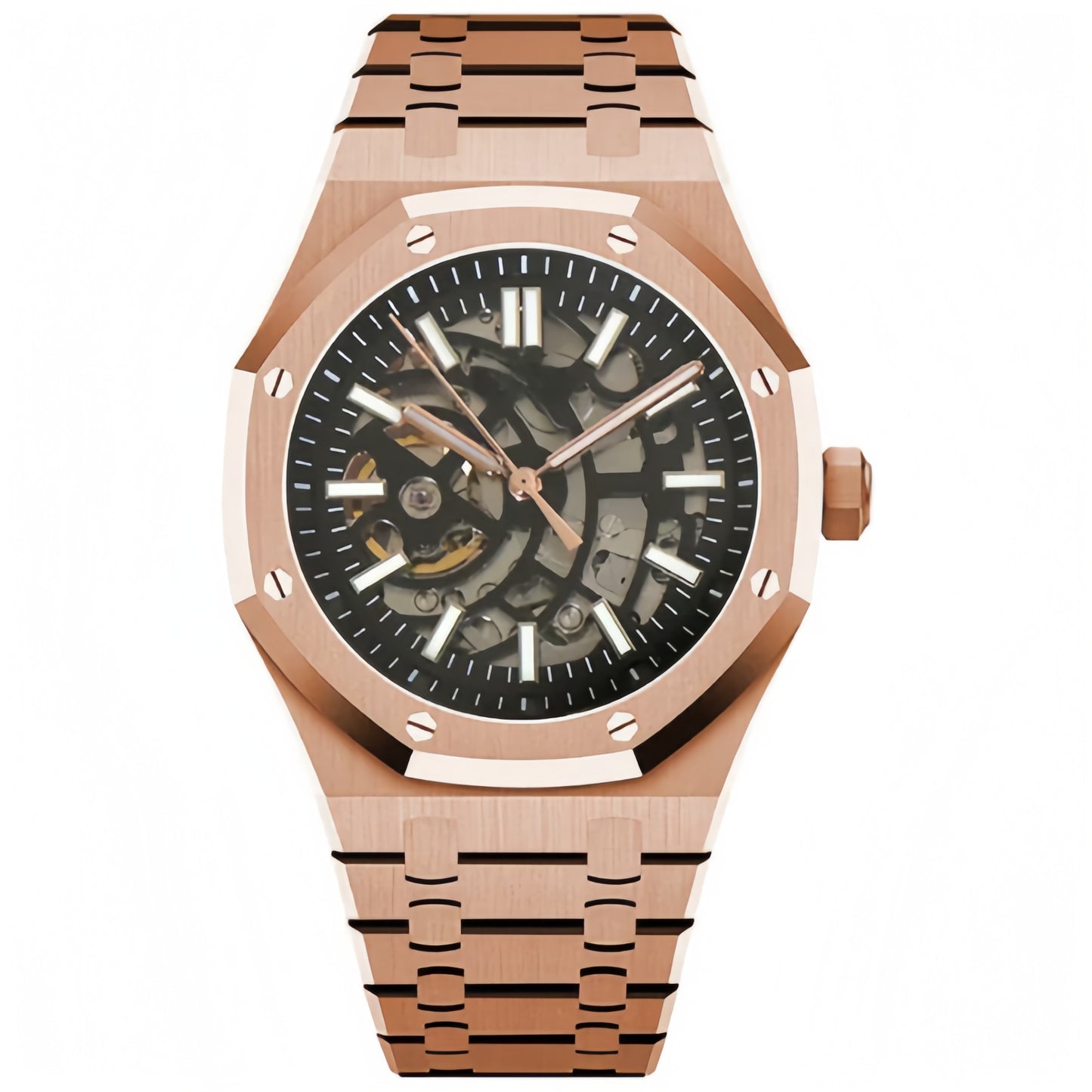 ROYAL SEIKOAK︱ROSE GOLD SKELETON