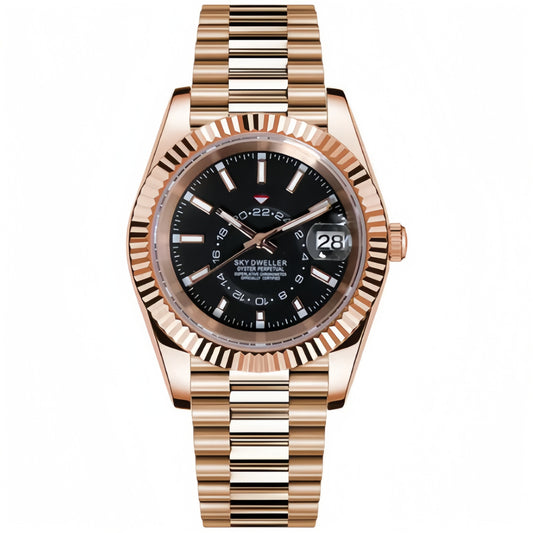 SEIKOJUST︱SKY DWELLER ROSE GOLD